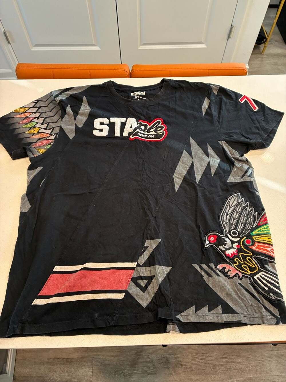 Rare Staple Pigeon Renown World Champion Half Stitched T-Shirt